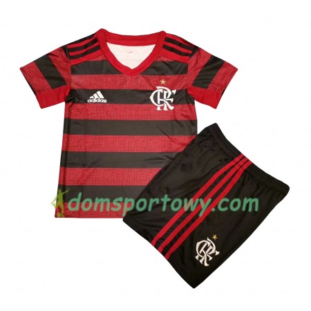 Koszulka CR Flamengo Dziecięcy Domowe Koszulki Piłkarskie 2019-2020 Krótki Rękaw